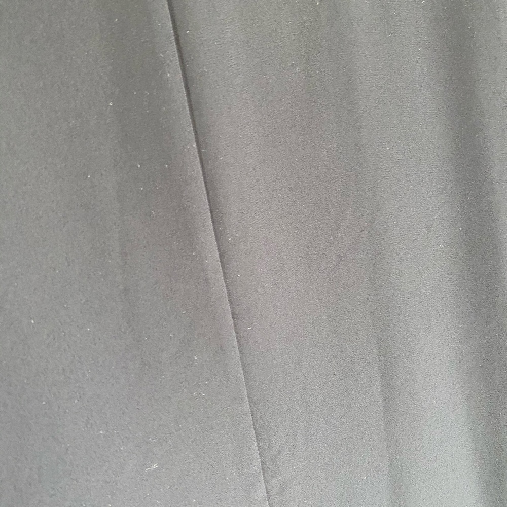 NWT Aritzia Black Crepe wrap dress - Picture 6 of 6